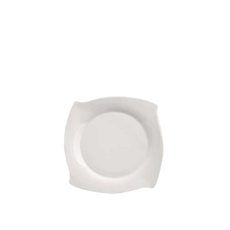 Ultraform Hotel Porselen Yelpaze 24 cm Düz Tabak - 1