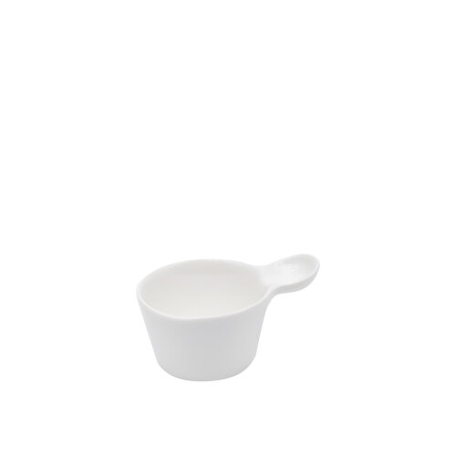 Ultraform Hotel Porselen Yuvarlak Kulplu Minimal Kase 10 cm - ULTRAFORM PORSELEN
