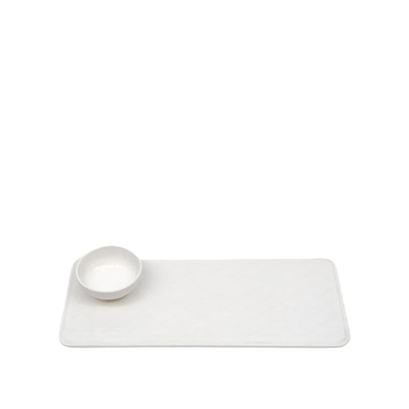 UUltraform Hotel Porselen Sunum Tabak 34 cm + Sosluk Set - 1