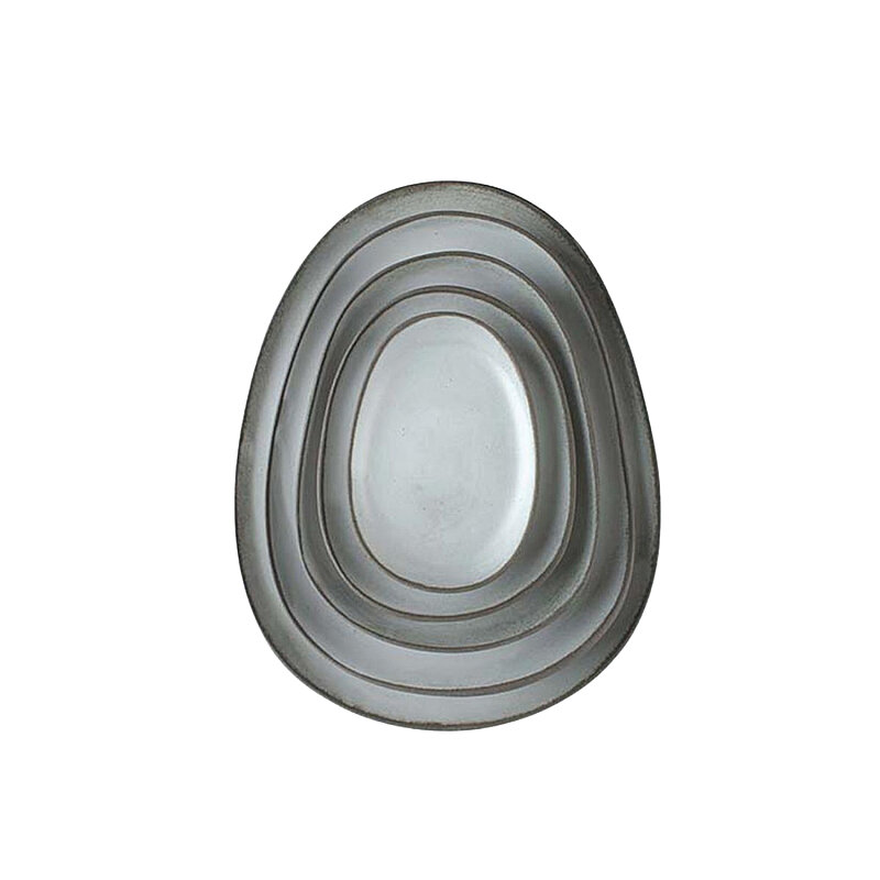 Matgusto A La Venice Mat Beyaz Düz Tabak Q:35 H:4 cm VEM40354 - 2