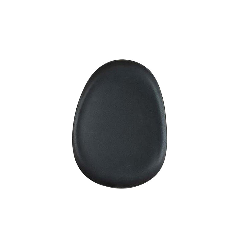 Matgusto A La Venice Mat Siyah Düz Tabak Q:16 H:3 cm VEM25163 - 1