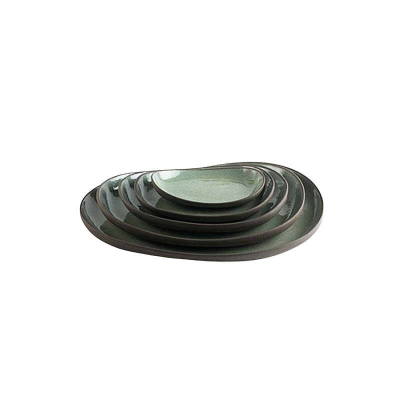 Matgusto A La Venice Parlak Yeşil Tabak Q:24 H:4 cm VEP18244 - 2