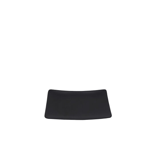 Tulu Porselen Vento Dikdörtgen Tabak 18X13cm - Saten 64 Siyah VNT18X13TBST64 - TULU PORSELEN