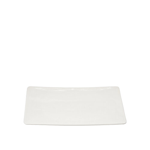 Zest Porcelain Vento 26x13 Düz Tabak VNT26X13TB00 - ZEST PORCELAIN