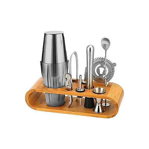 Vosco 10 Parça Boston Kokteyl Shaker Seti - VOSCO