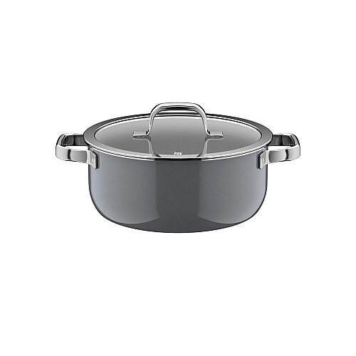 Wmf Low Casserole Ft mineral Pro, 24Cm, Platinum - WMF
