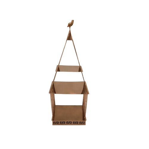 Xpd88827 Paslanamaz Tower Bronz Stand Üçlü 69 cm - KLT