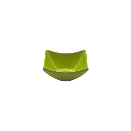 Yeşil Melamin Kare Sosluk Küçük 9X9X3 Cm - ULTRAFORM MELAMİN