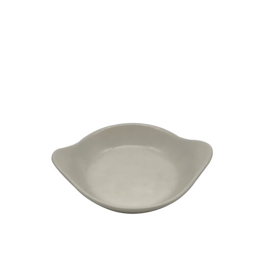 Tulu Porselen Yuvarlak Sahan Sunum 16cm Krem SNM16FK00 - TULU PORSELEN