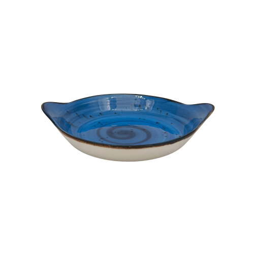Zest Porcelain Yuvarlak Sahan Sunum 16Cm -Paris Mavi - ZEST PORCELAIN