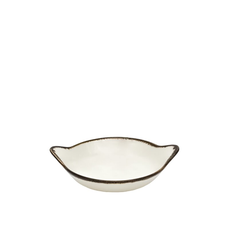Zest Porcelain Yuvarlak Sahan Sunum 19cm - Chocolate SNM19FKCT47 - 1