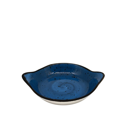 Zest Porcelain Yuvarlak Sahan Sunum 19Cm -Paris Mavi - ZEST PORCELAIN